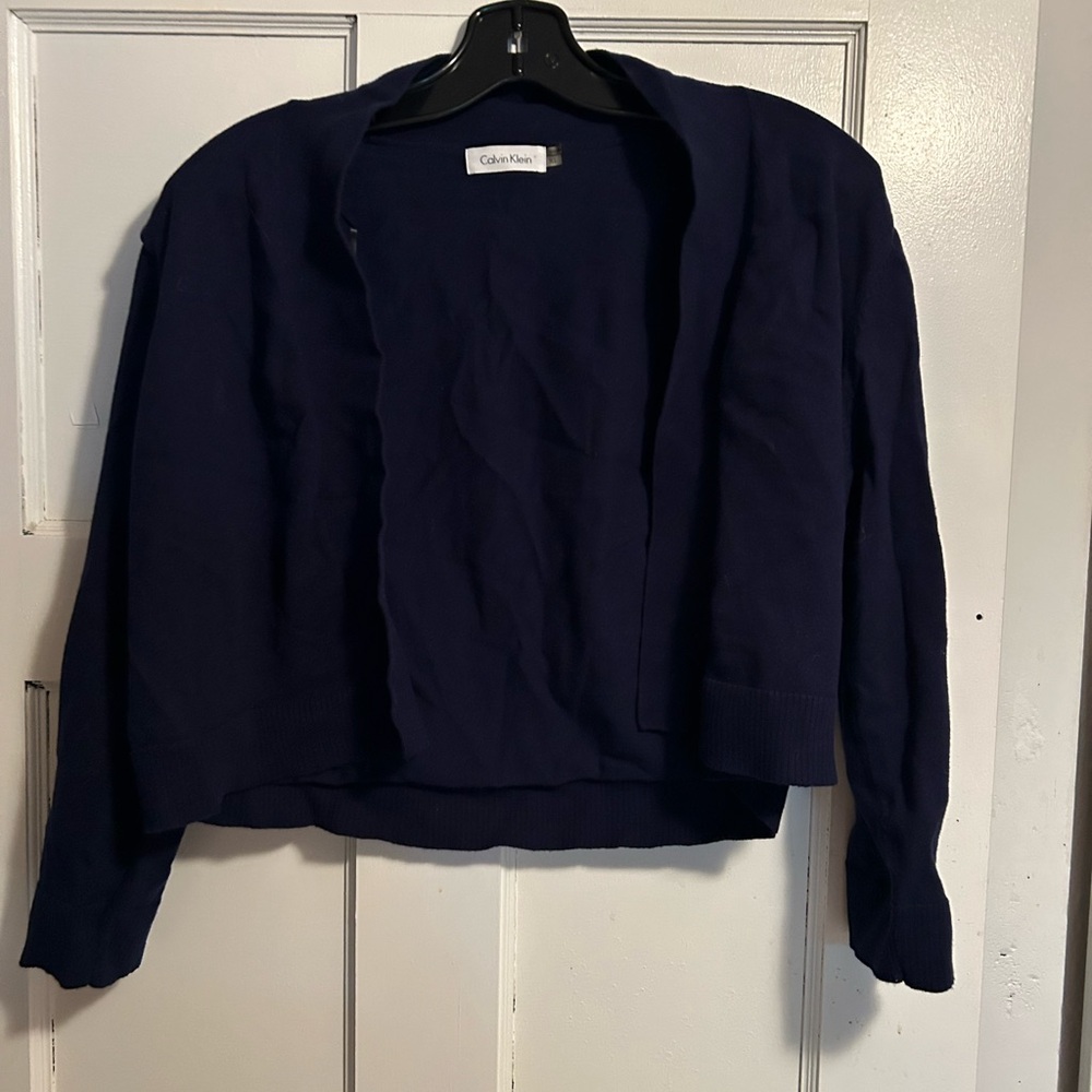 Calvin Klein Deep Blue Knitwear